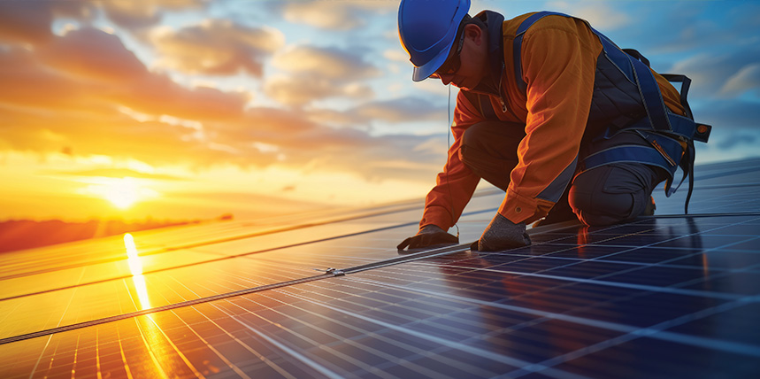 Solar panel field service